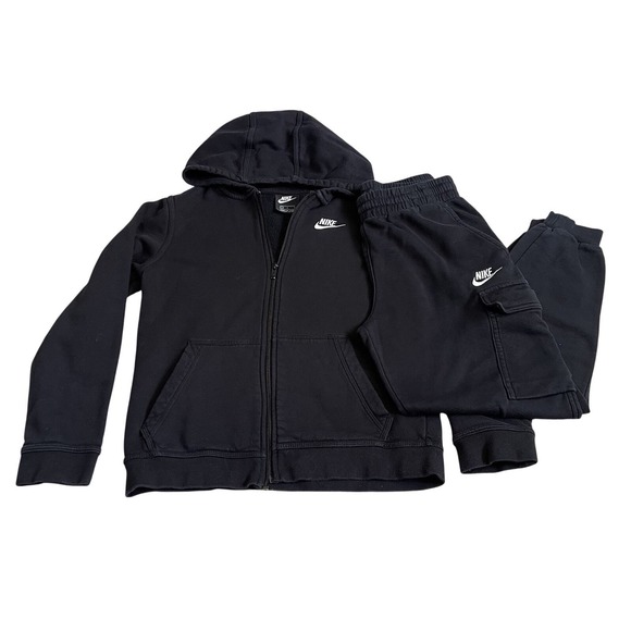 Nike Other - Nike Sports Boy Kids Sweatpants Joggers Hoodie Lot Large Basketball Athletic Set